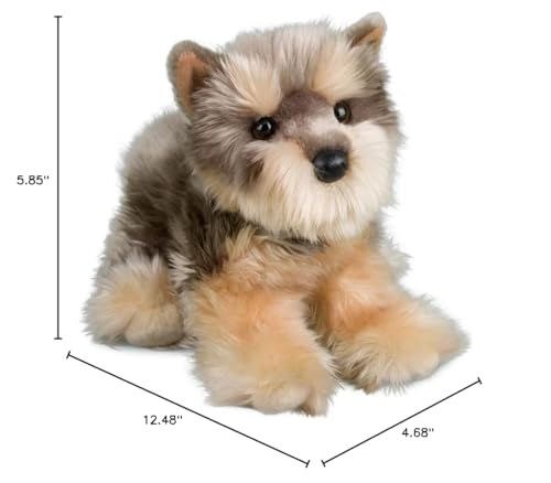 Douglas Yettie Yorkie Yorkshire Terrier Plush Toy – 11in, Safe for Ages 24 Months+