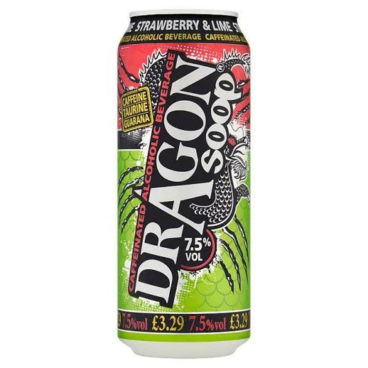 Dragon Soop Caffeinated Alcoholic Beverage - 500ml (Case of 8)