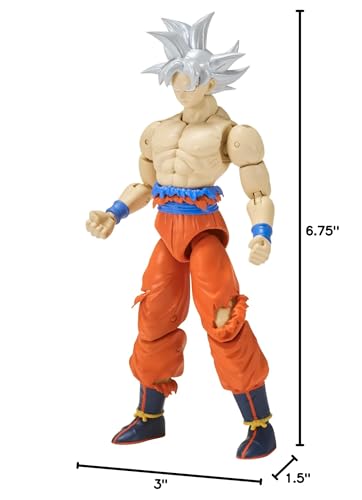 Dragon Stars Ultra Instinct Goku (Series 7) - 6-5-inch Action Figure | DRAGON STARS SERIES