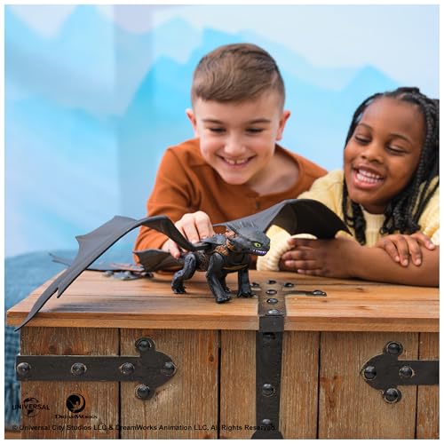 DreamWorks Dragons Toothless Ultimate Plasma Blast Toy - 25-Inch Wings, Lights & Sounds