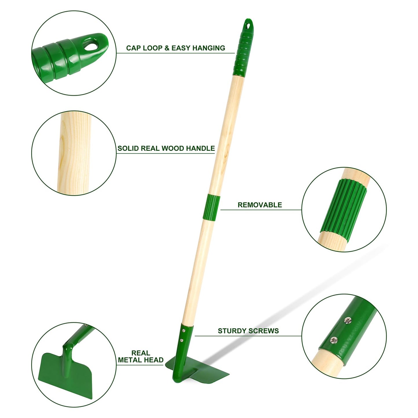 Duckura Kids Gardening Tools Set – 10-Piece Wheelbarrow Kit for Outdoor Play (Ages 2+)