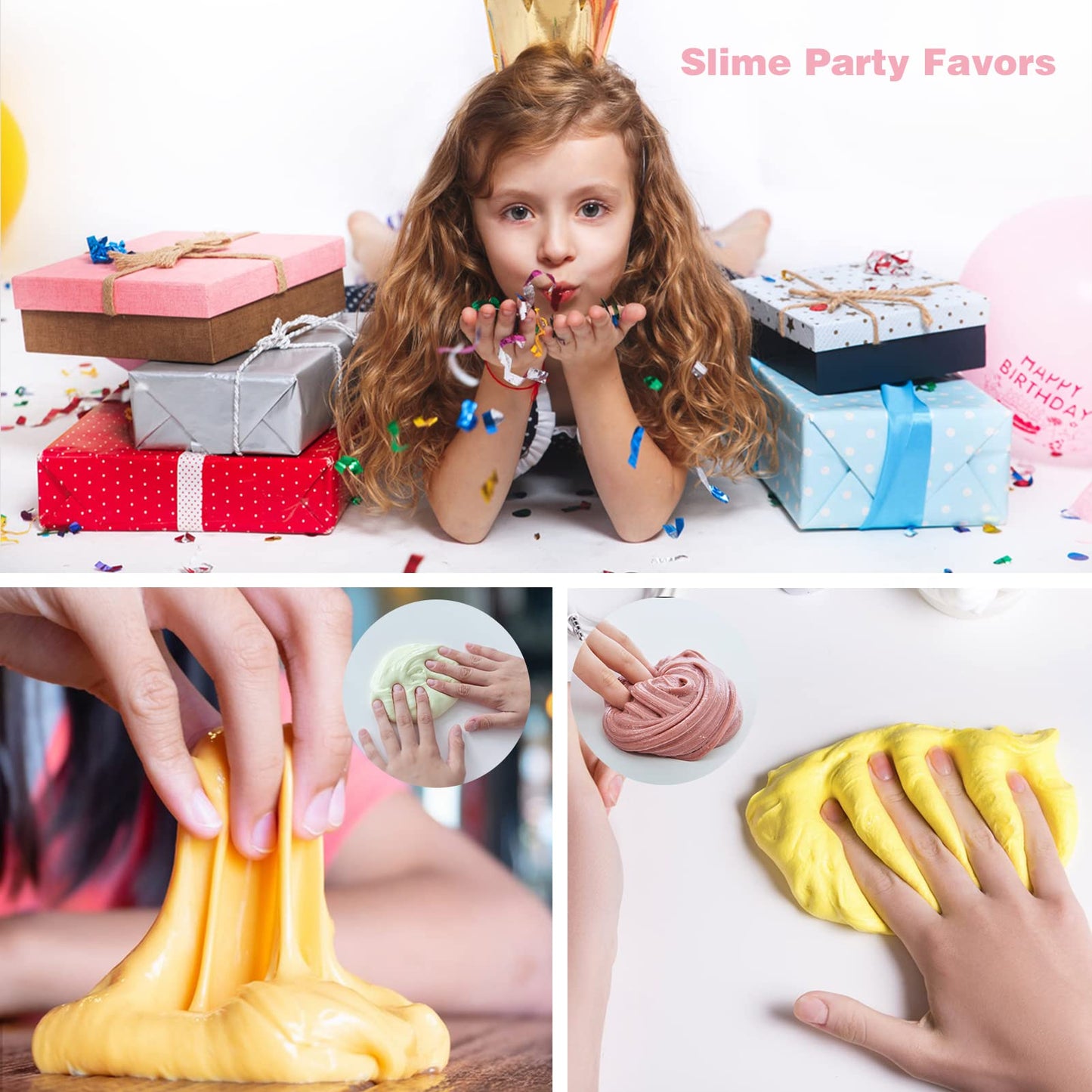 DUJUANHUA 54 Pack Mini Butter Slime Kit – Scented, Soft & Non-Sticky for Kids