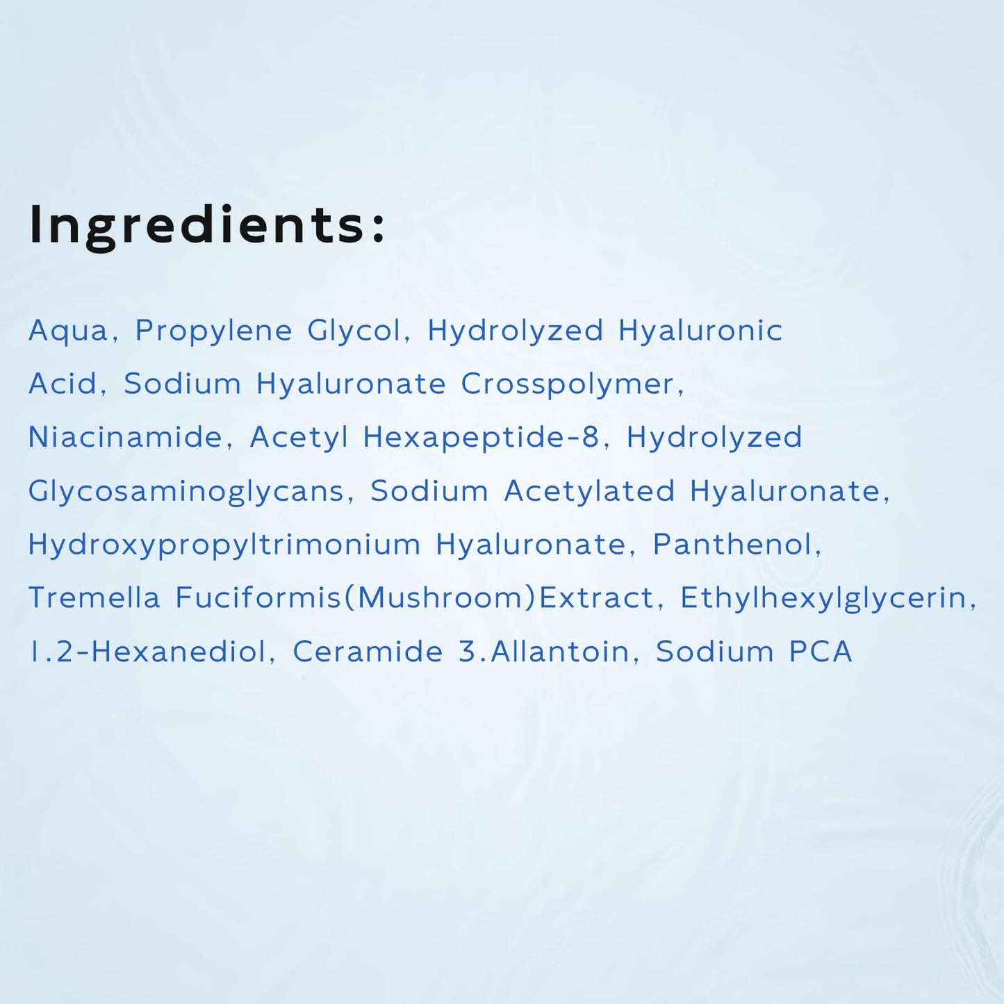 Dumie 3% Hyaluronic Acid Serum – 4-HA Hydration with Ceramide NP & Acetyl Hexapeptide-8