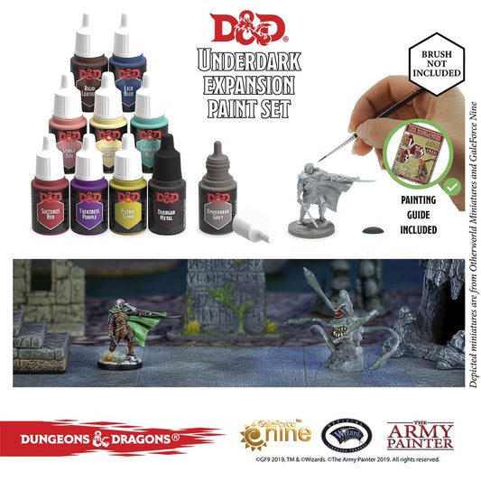 Dungeons & Dragons: Nolzur's Marvelous Pigments Underdark Paint Set