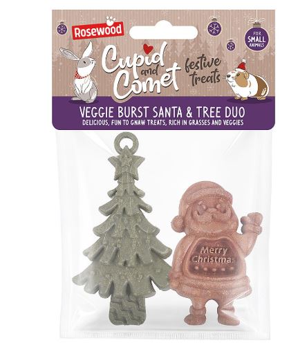 Veggie Burst Santa and Tree Duo