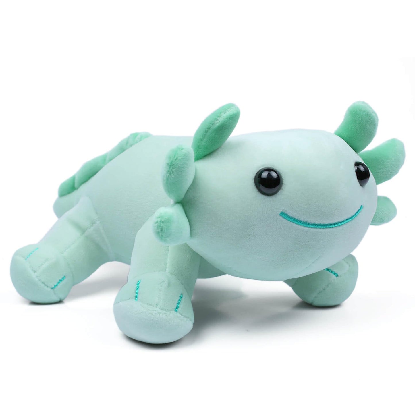 DYBFONO Axolotl Plush Toy – 10.8-inch Soft Cute Salamander Stuffed Pillow for Kids