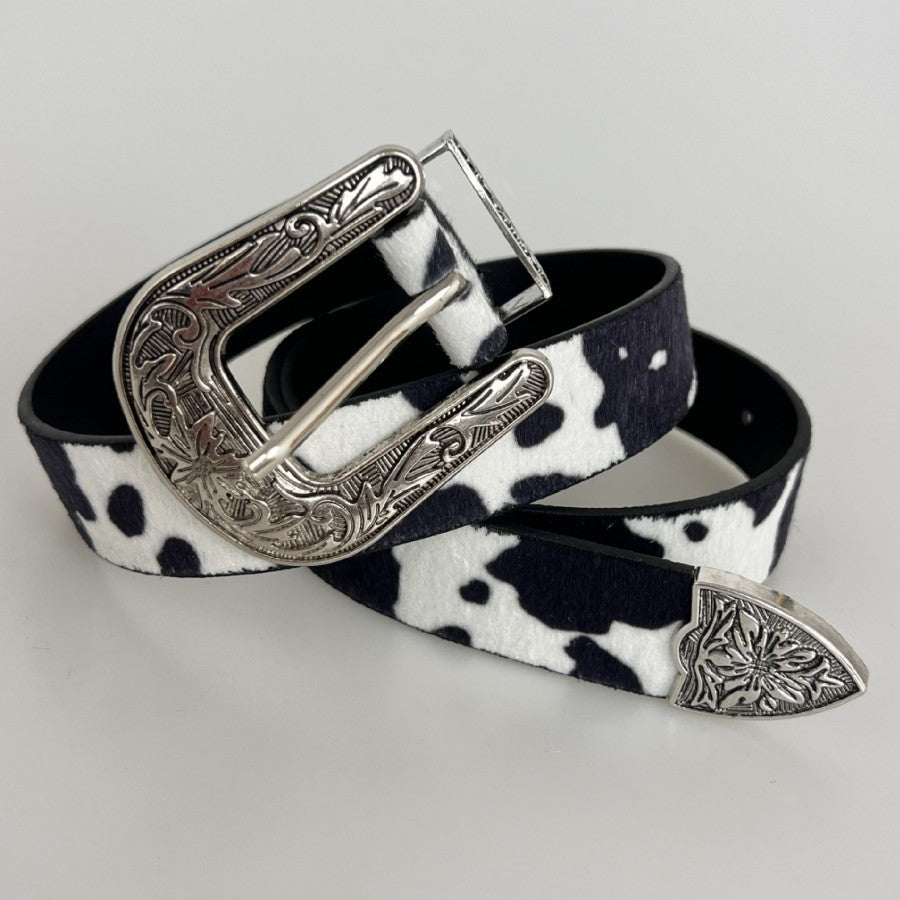 Distressed Denim Belt - Versatile Essential