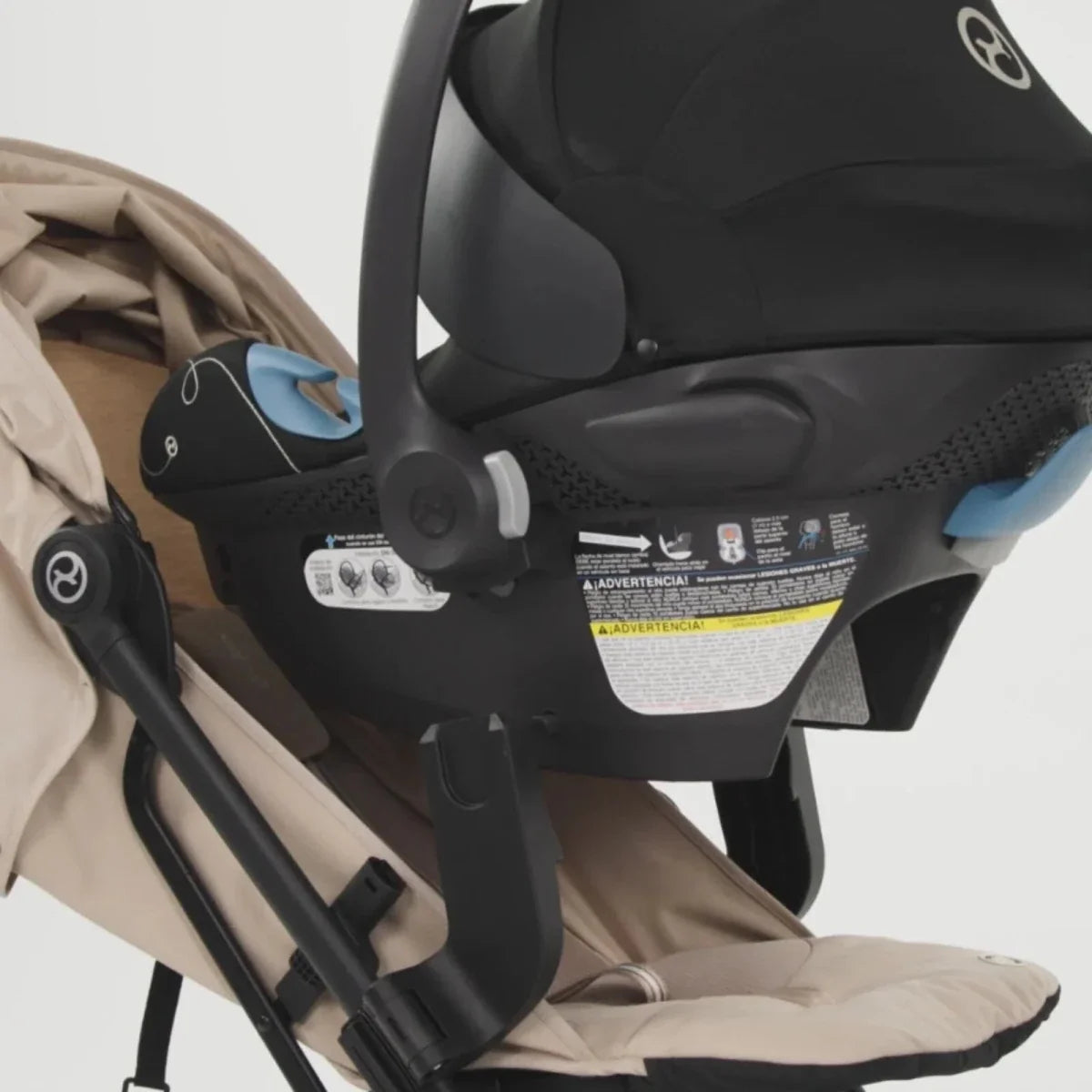 Cybex Beezy Car Seat Adapter - Black