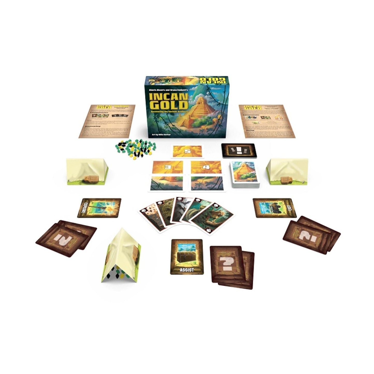 Eagle-Gryphon Games Incan Gold: 2024 Edition – Recovering The Ancient Artifacts