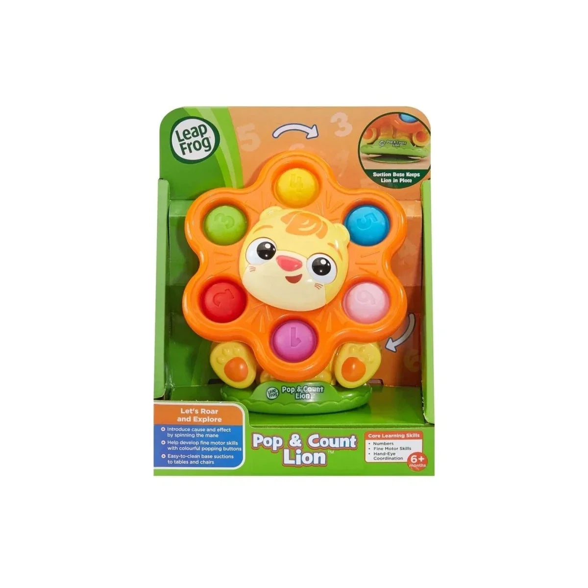 LeapFrog Pop & Count Lion
