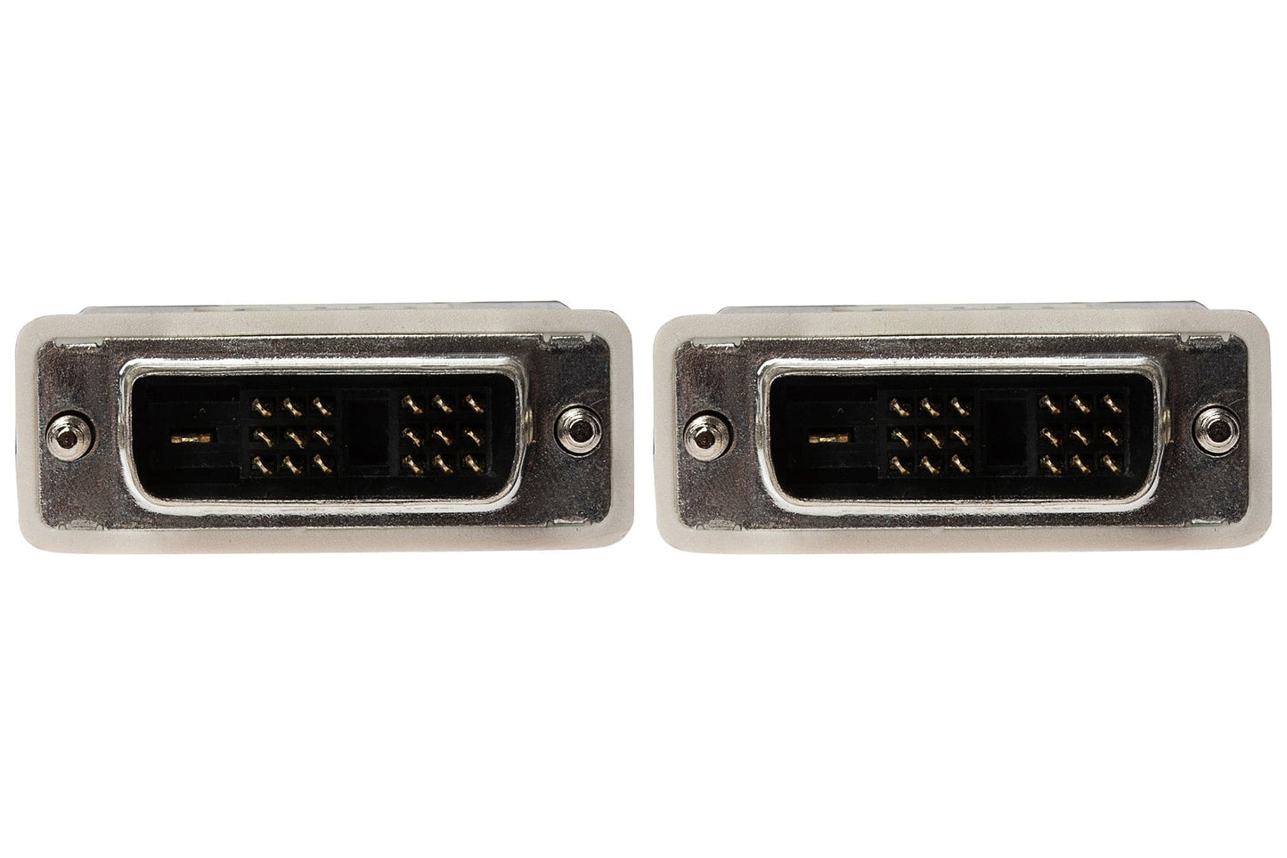 Maplin DVI-D to DVI-D 18+1 Pin Single Link Cable - White, 2m