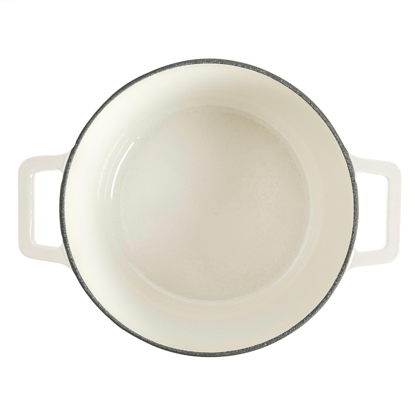 4.5L Pebble Gloss Cast Iron Casserole Dish