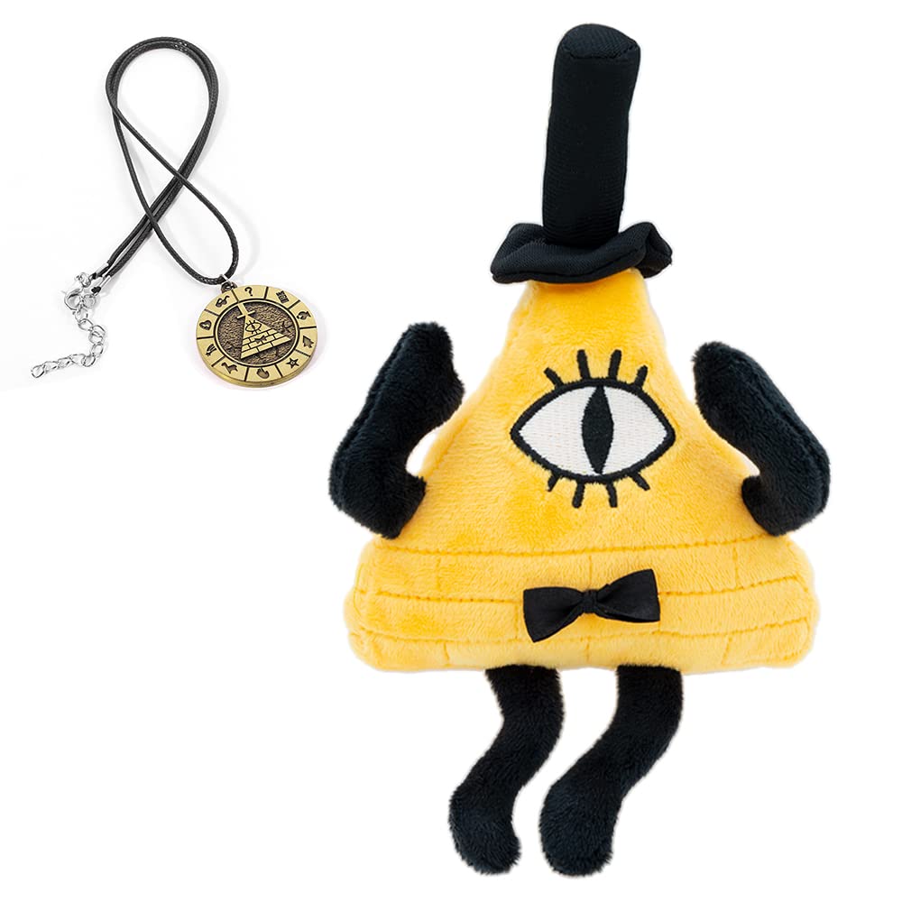 EIKOU Gravity Falls Bill Cipher Plush – Soft, Collectible Doll for Kids and Fans