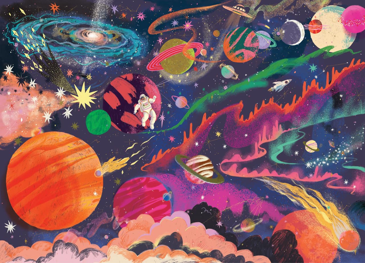 Elena Essex 1000-Piece Outer Space Puzzle for Adults – 28x20 inches