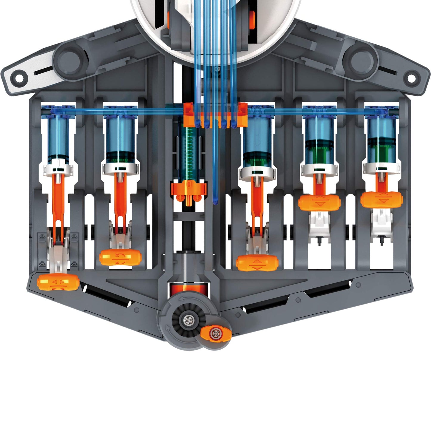 Elenco Teach Tech Hydrobot Arm Kit – Hydraulic STEM Robotic Arm for Kids 12+