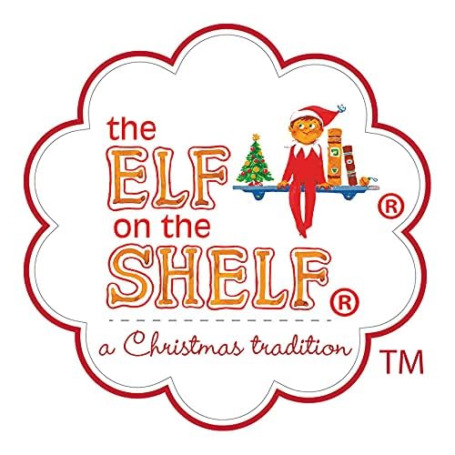The Elf on the Shelf Christmas Tradition Box Set — Blue-Eyed Girl Scout Elf, Story Book & Claus Couture Snowflake Skirt & Scarf