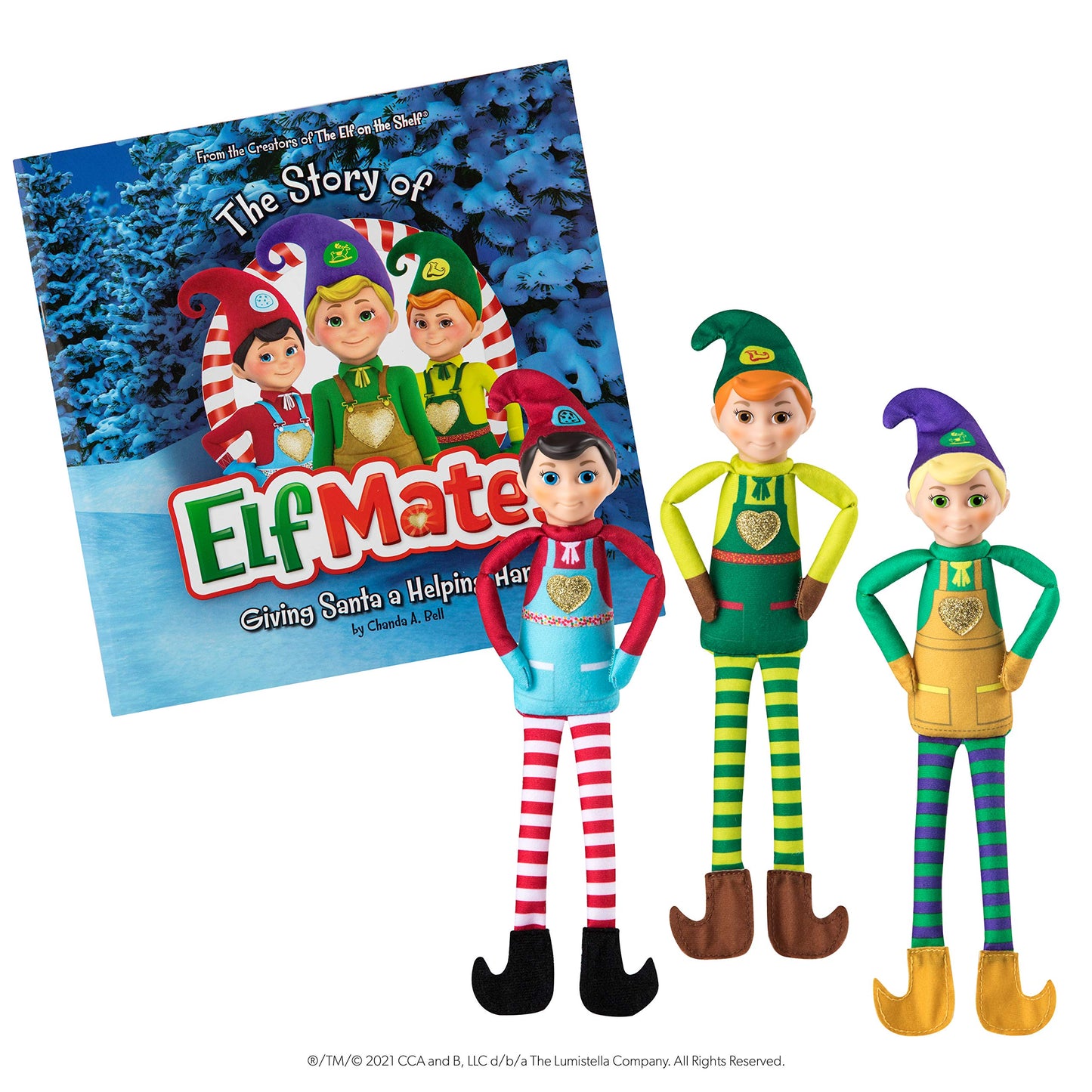 Elf Mates 3-Pack with Storybook | The Elf on the Shelf Santaverse