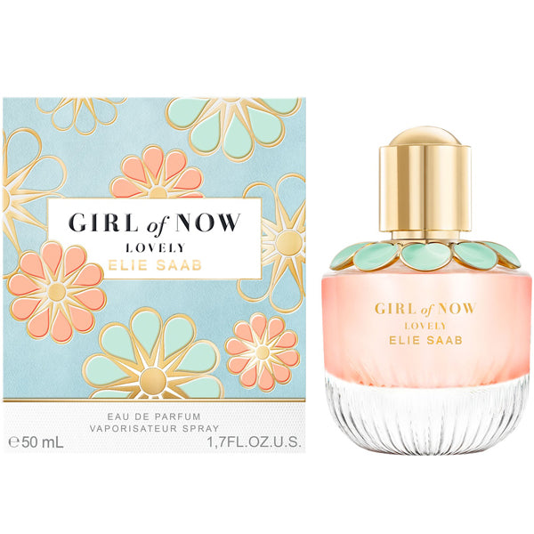 Elie Saab Girl Of Now Lovely Eau de Parfum 50ml Spray Women's Fragrance