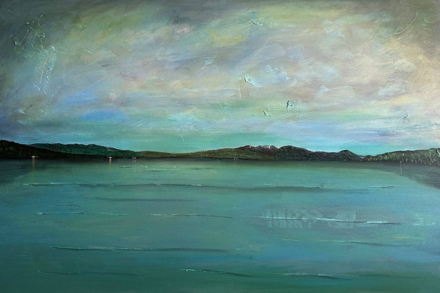 An Emerald Loch Lomond | Statement Interior Wall Art from Scotland