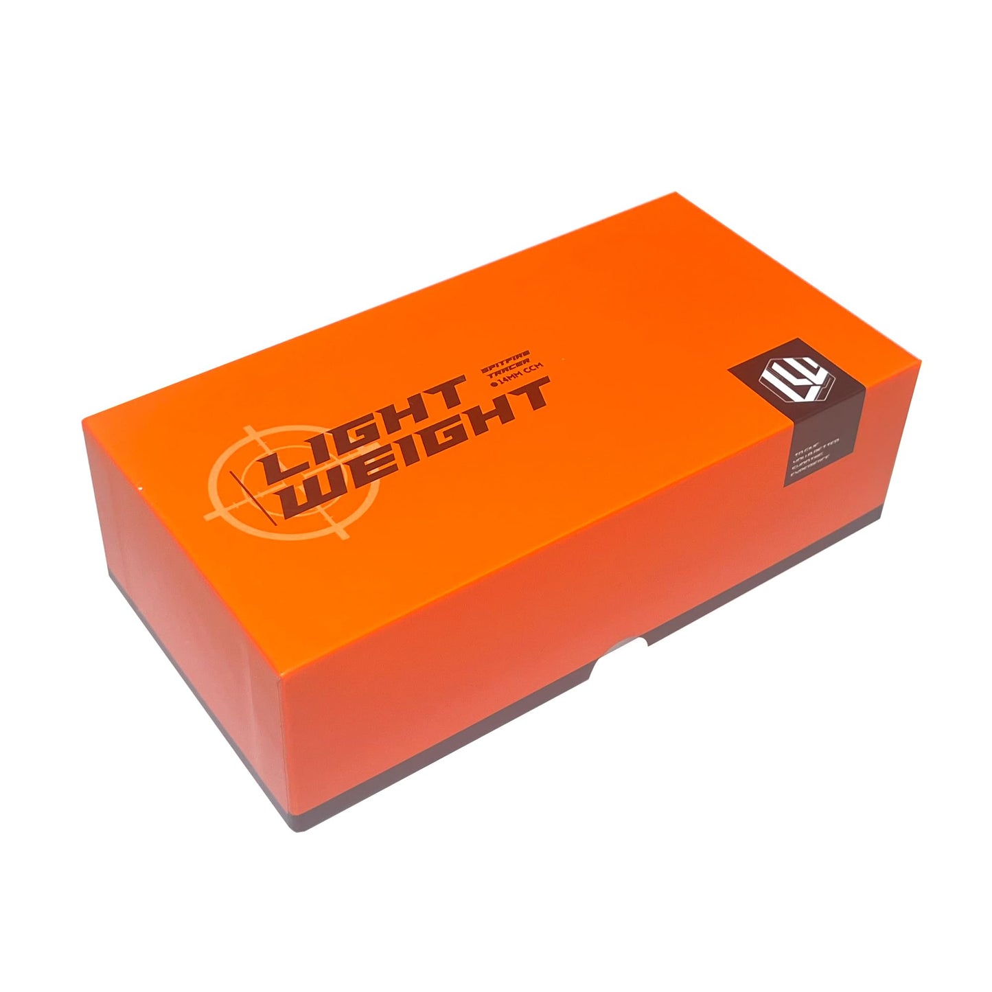 EMERBU Metal Simulated Spitfire Gel Splat Blaster – 7 Color LEDs, 14mm CCW Interface