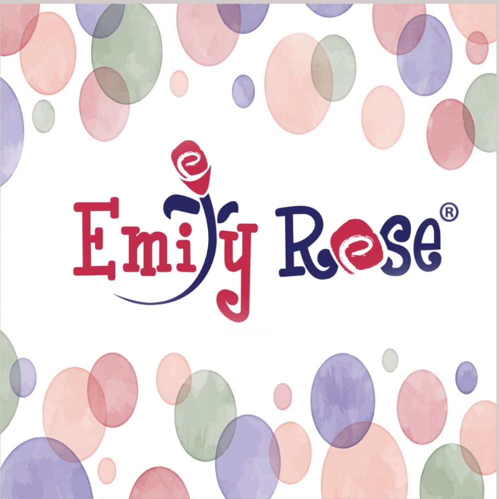 Emily Rose 18-Inch Doll Furniture: Floral Dining Table & 2 Chairs | American Girl Compatible