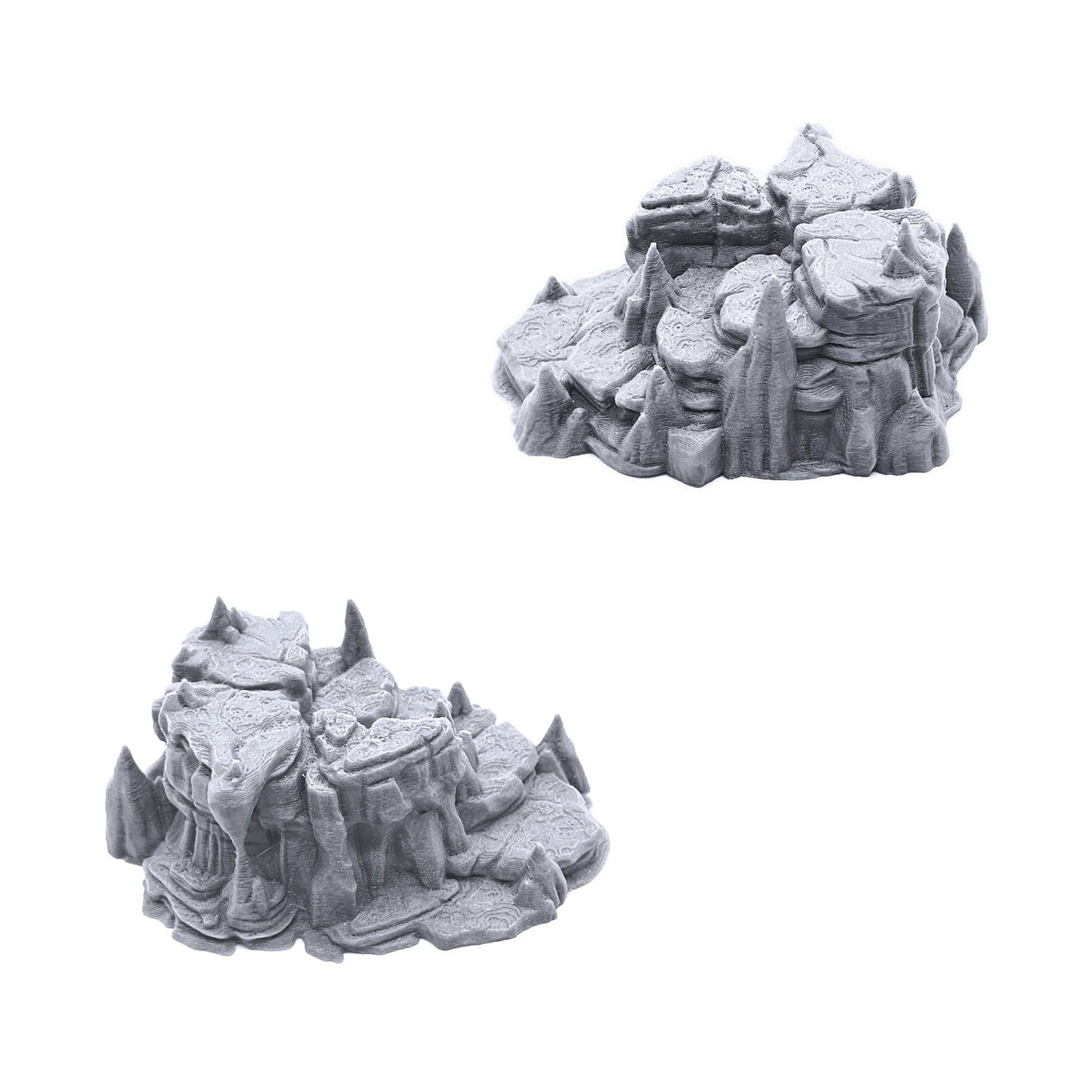 EnderToys Raised Caverns - 28mm DND Terrain for Tabletop Miniatures