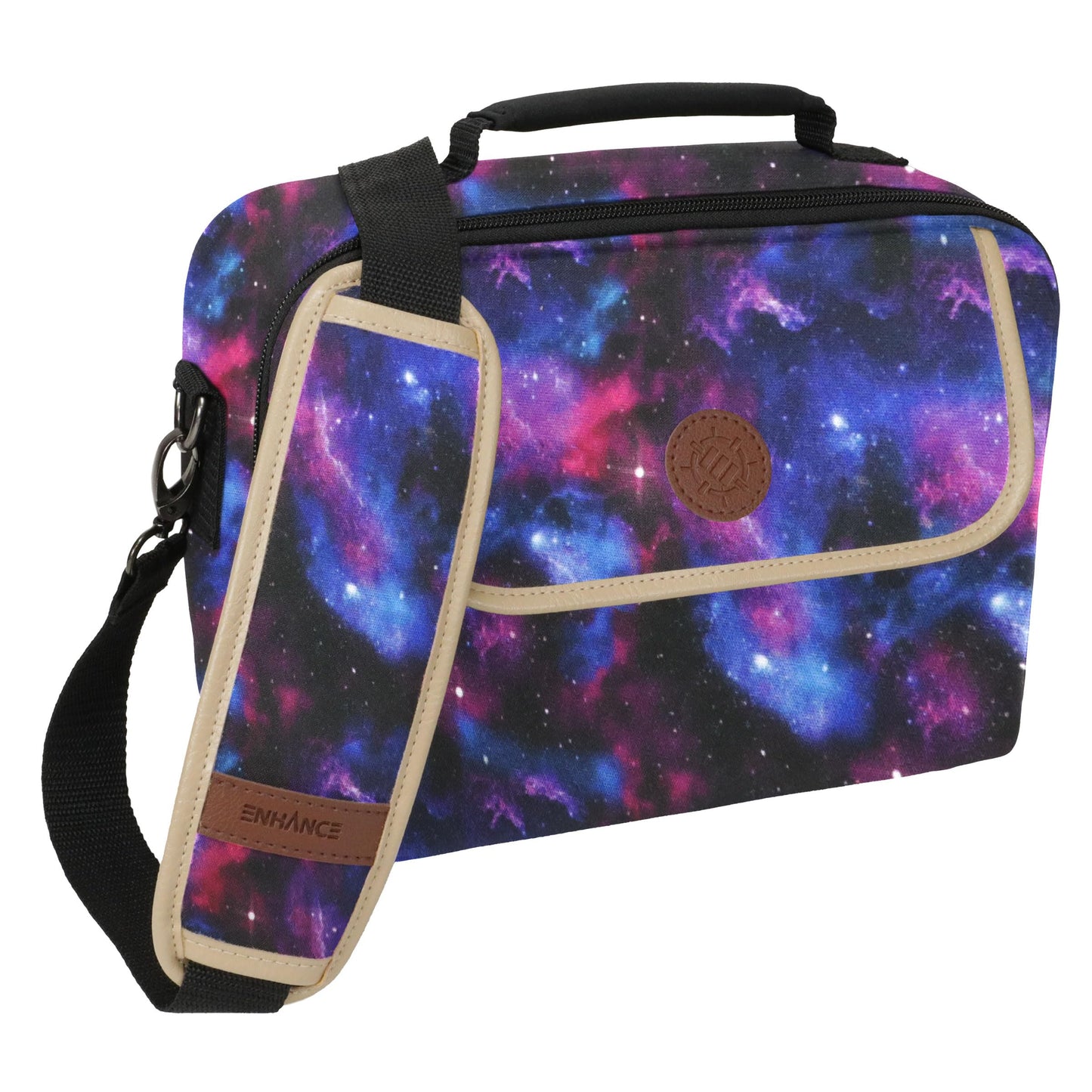 ENHANCE Designer Edition Compact MTG Bag Galaxy – Customizable Interior & Shoulder Strap