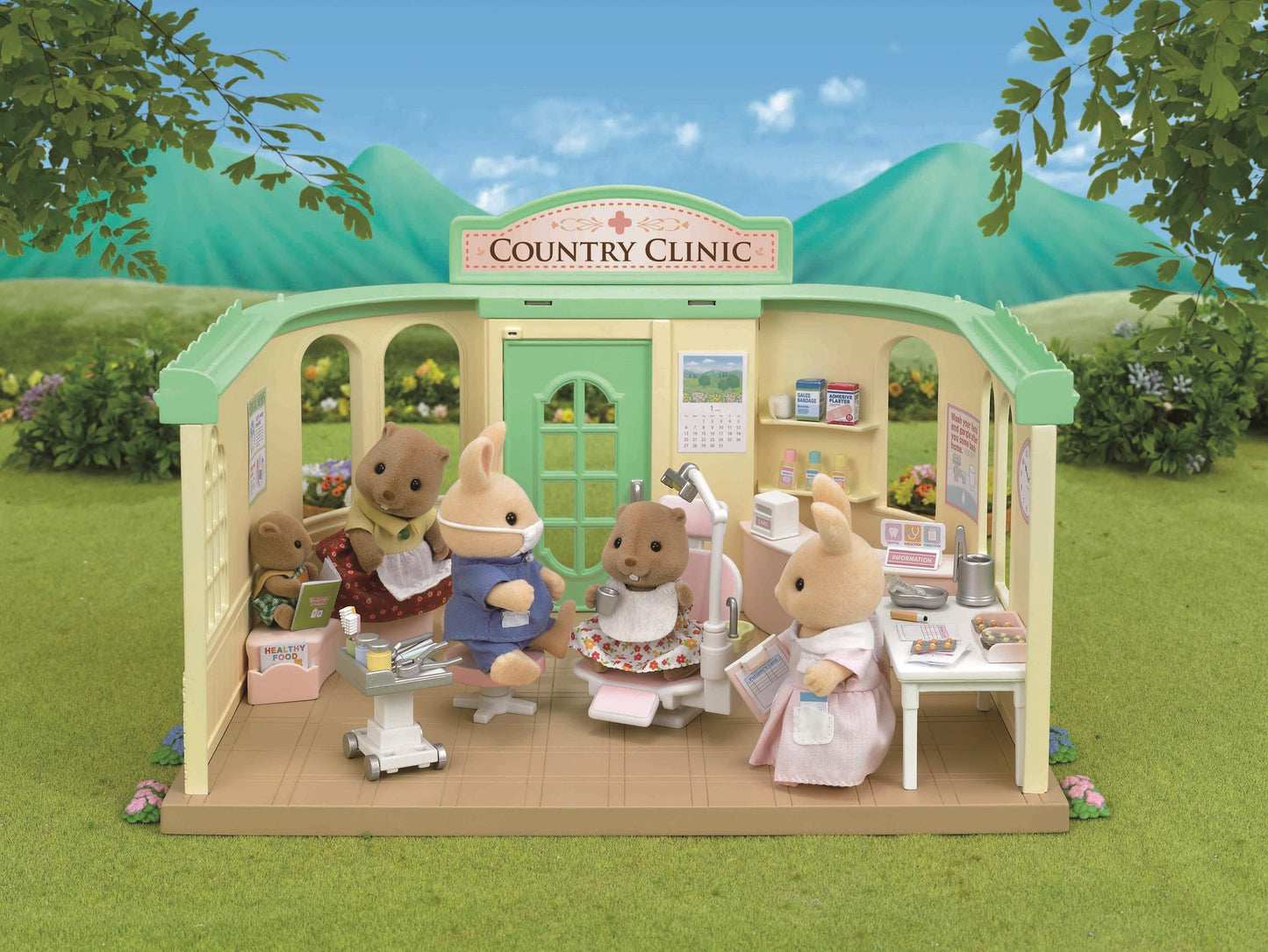 Epoch Sylvanian Families Dentist Kit H-14 – Imaginative Pretend Play