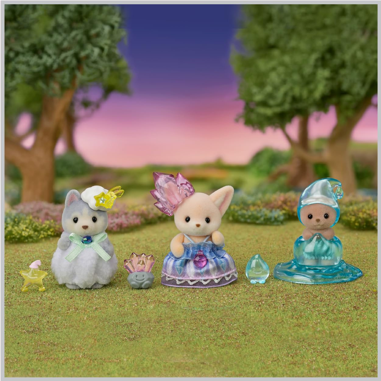 Epoch Sylvanian Families Fairy Forest Wonder Baby Set - F-44 ST Certified, Ages 3+