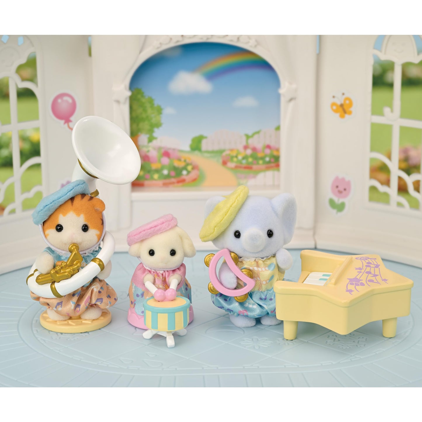 Epoch Sylvanian Families S-78 ST Mark Certified Toy for Ages 3+ | Baby Musical Playset