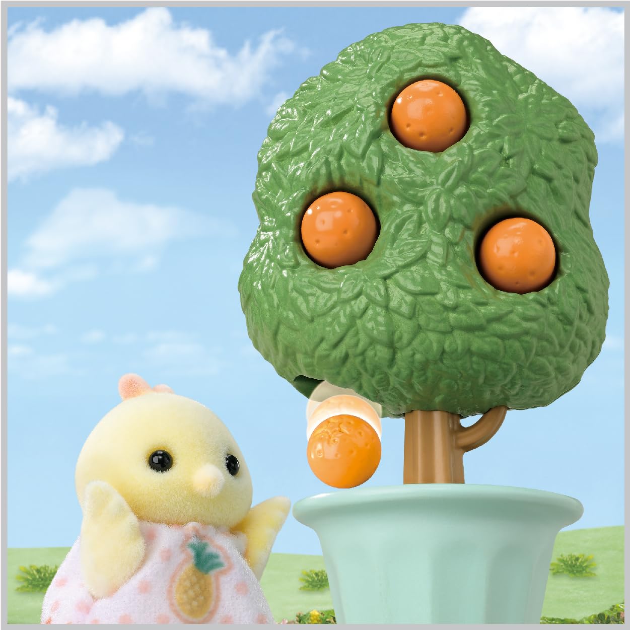 Epoch Sylvanian Families FS-62 ST Mark Certified Doll House Set for Ages 3+ | Fruit-Inspired Play