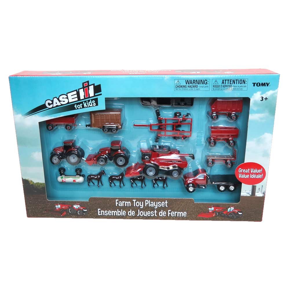 ERTL 1/64 Case IH Tractor & Vehicle 20-Piece Value Set | ZFN44091