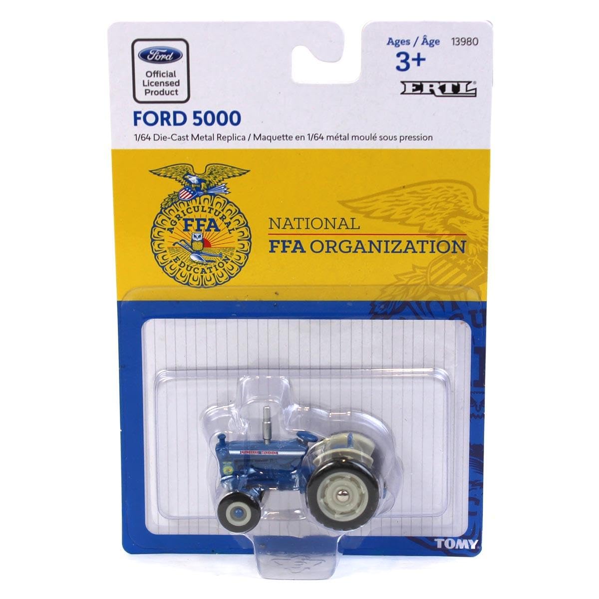 ERTL 1/64 Ford 5000 Wide Front with FFA Logo 13980 – Diecast Tractor Collectible