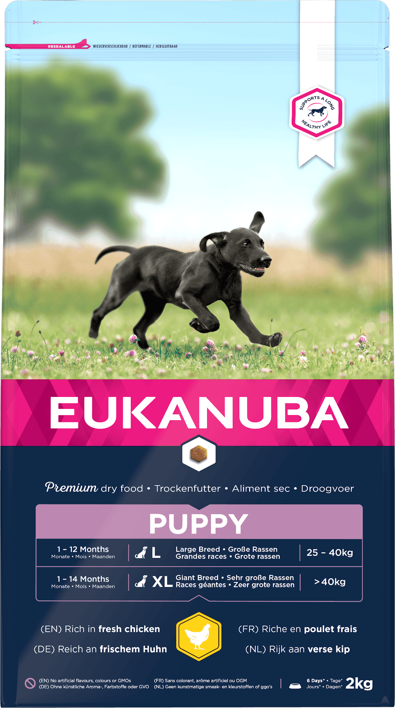 Eukanuba Puppy Large Chicken 3x2kg
