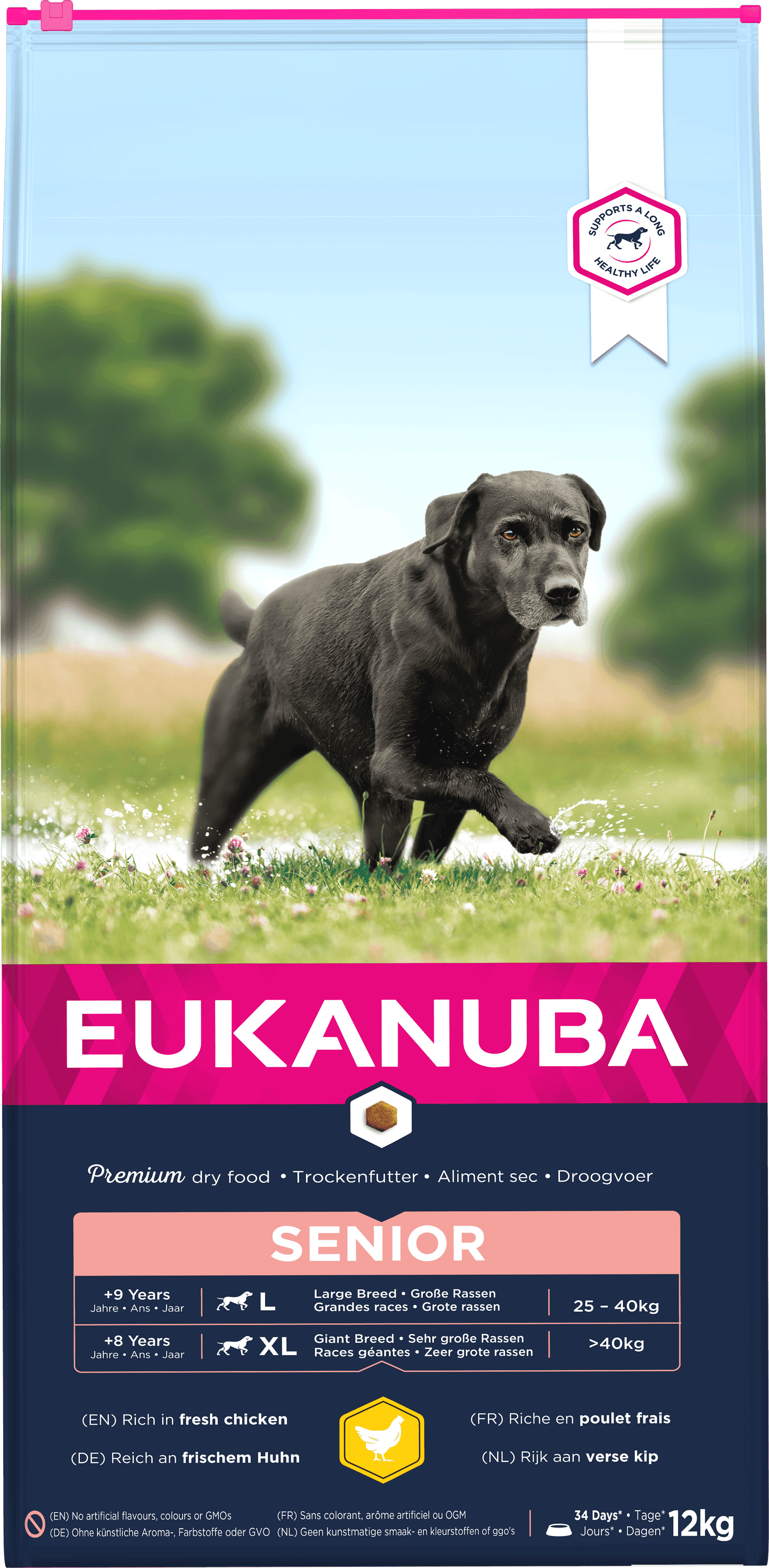 Eukanuba Dog Senior Large Chicken 12kg