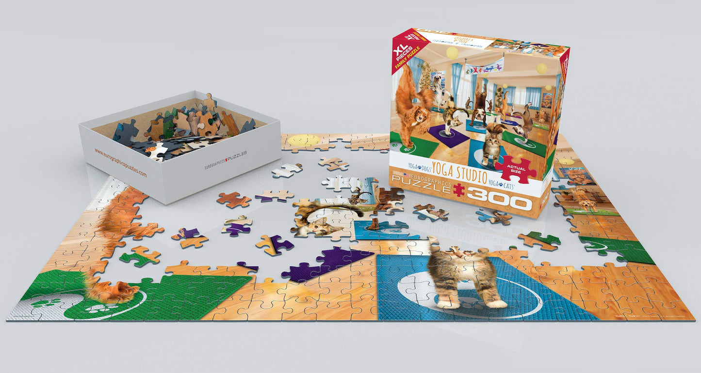 EuroGraphics Yoga Studio 300-Piece Puzzle — Premium US-Made Jigsaw