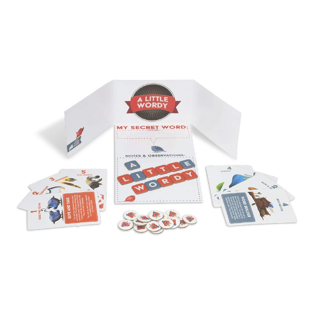 Exploding Kittens A Little Wordy — 2 Player Word Game for Couples, 15-Min Play