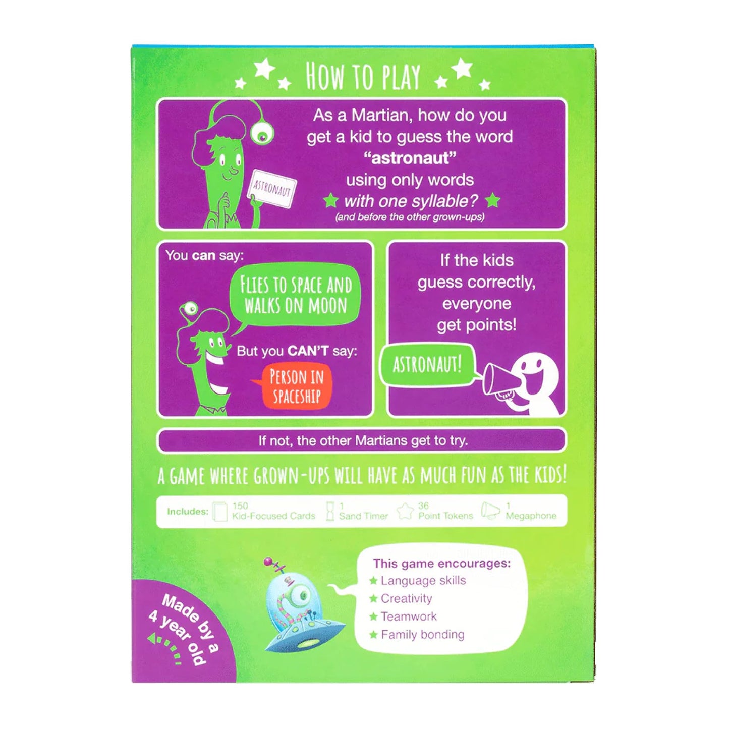 Exploding Kittens: My Parents Might Be Martians – 2+ Players, Ages 4+, 10-Minute Family Card Game