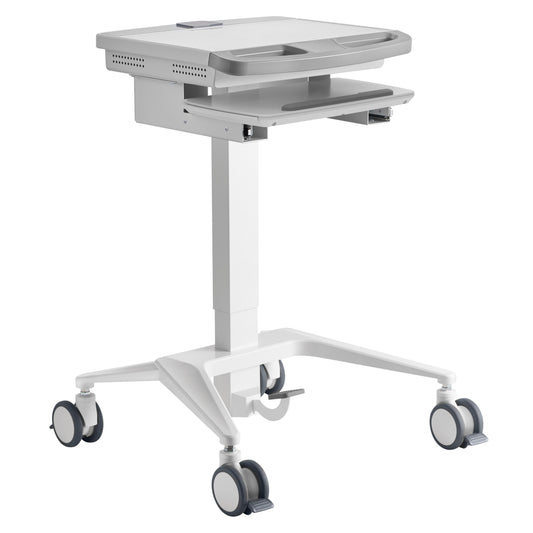 ProperAV Mobile Workstation Trolley Cart