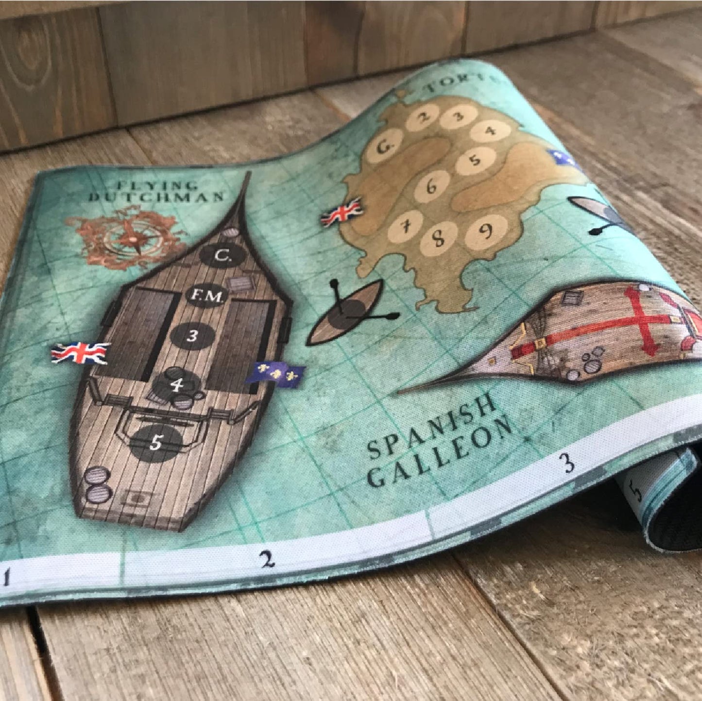 Facade Games Tortuga 1667 Board Game – Treasure Plunder, Strategy & Deceit (2-9 Players)
