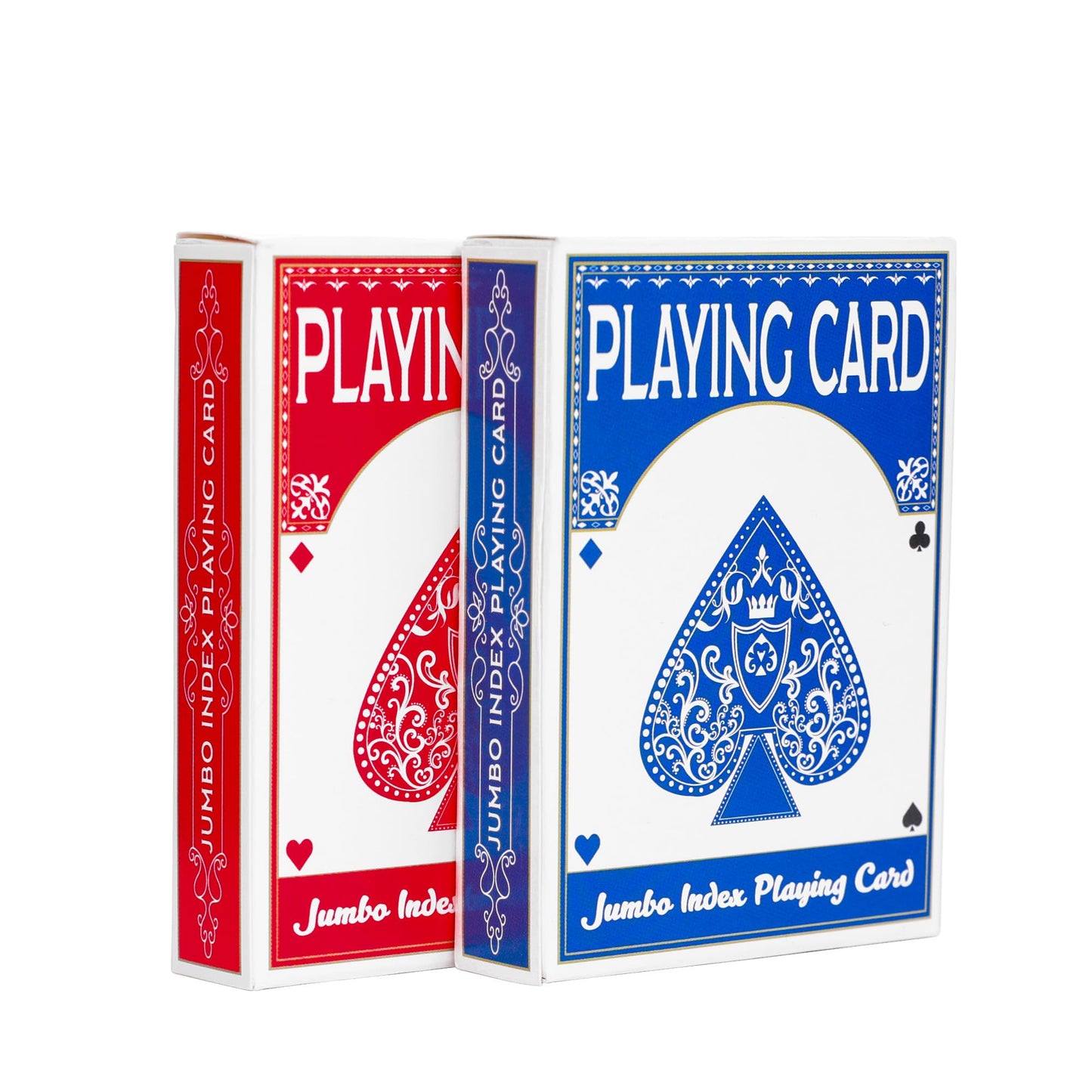 Fanwer Large-Print Playing Cards for Seniors – 2 Pack for Blackjack, Euchre, Canasta