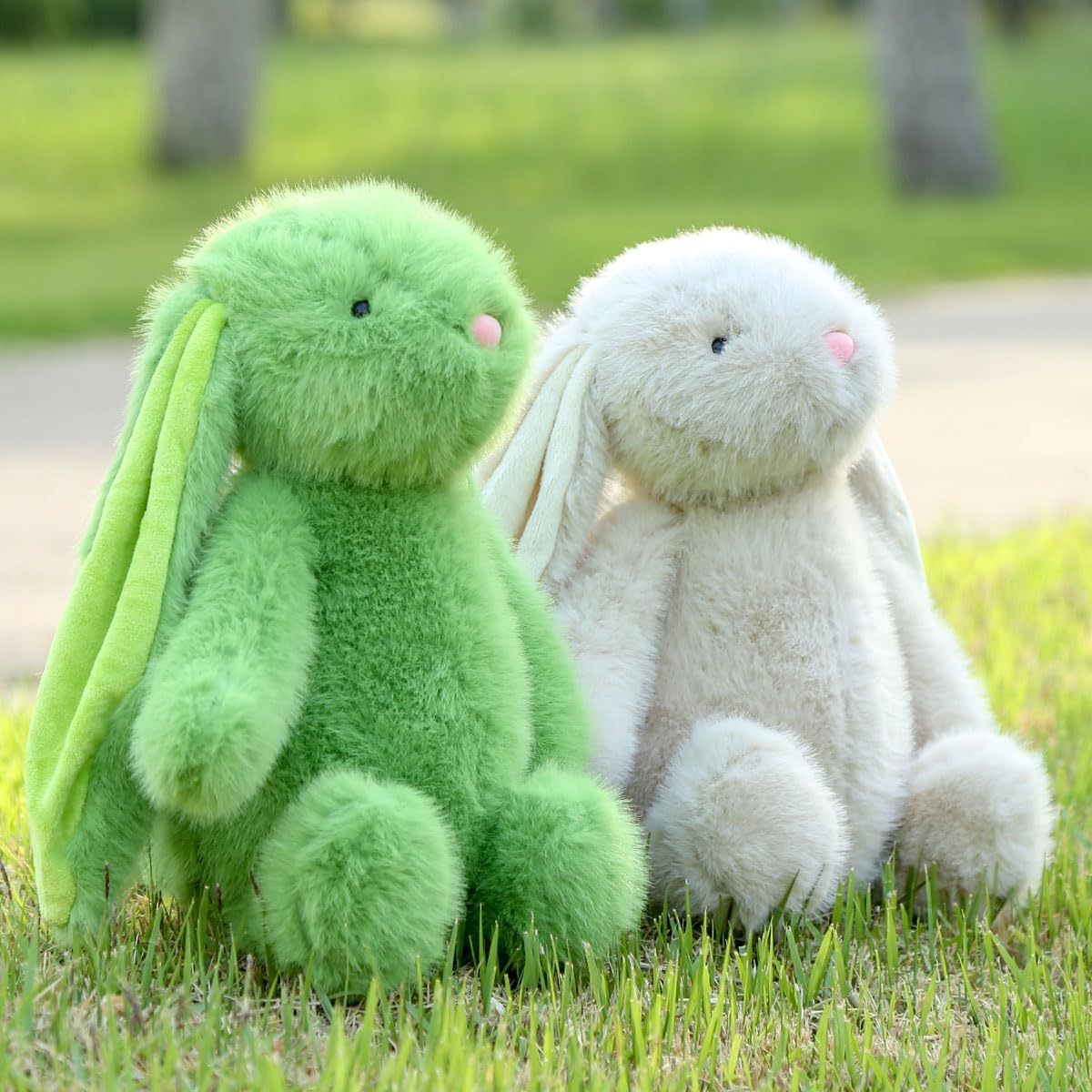 Farnesaa 2Lbs Weighted Stuffed Bunny 16-Inch Heatable and Coolable Plush