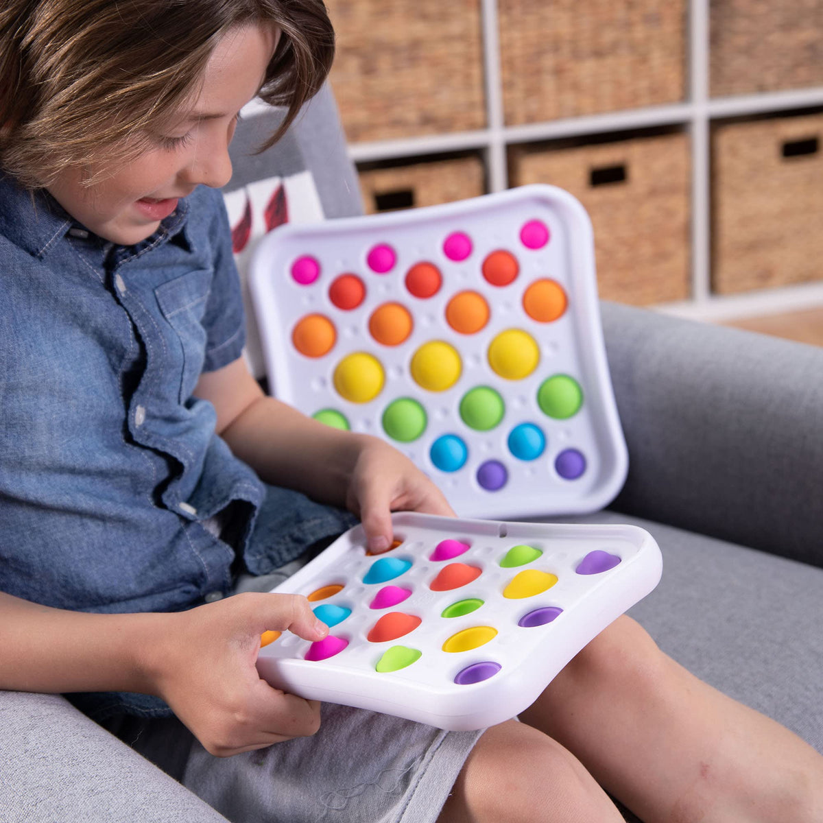 Fat Brain Toys Dimpl Pops – Early Development & Educational Toy for Kids 2+
