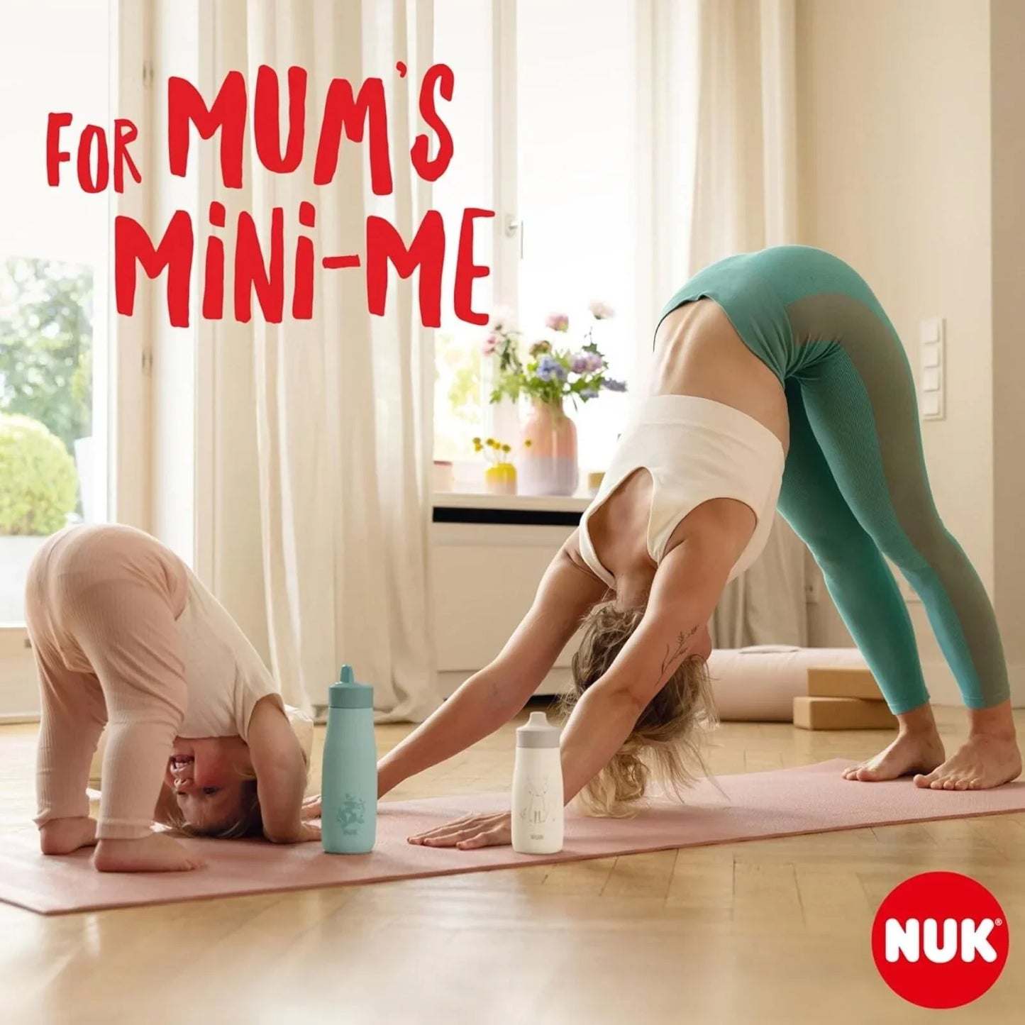 NUK Mini-Mee Sip Cup with Sip Top 9+ months 300ml - Bee