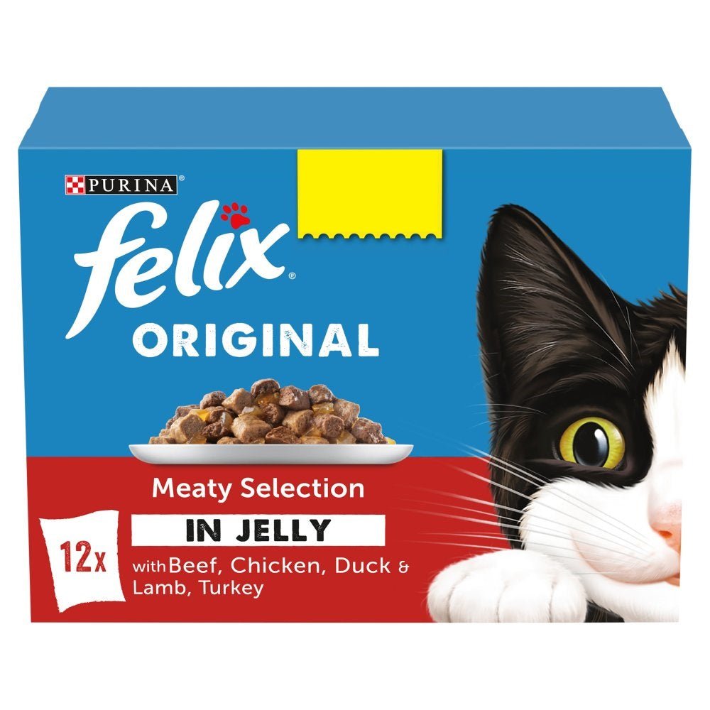 Felix Original Meaty Selection in Jelly PMP 12x85g (Case of 4)