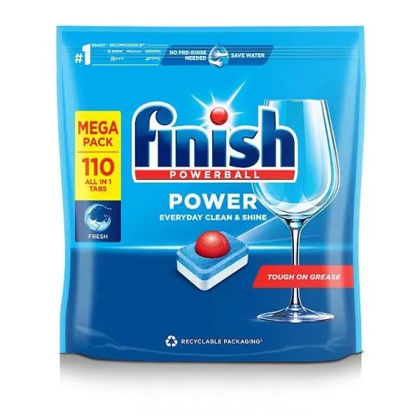 Finish Power AIO Dishwasher Tablets 110 Tabs