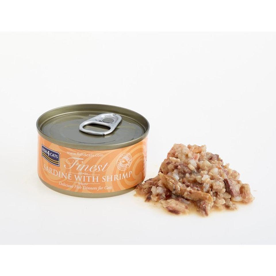 Fish4Cats Finest Sardine With Shrimp BUY 9 GET 1 FREE!