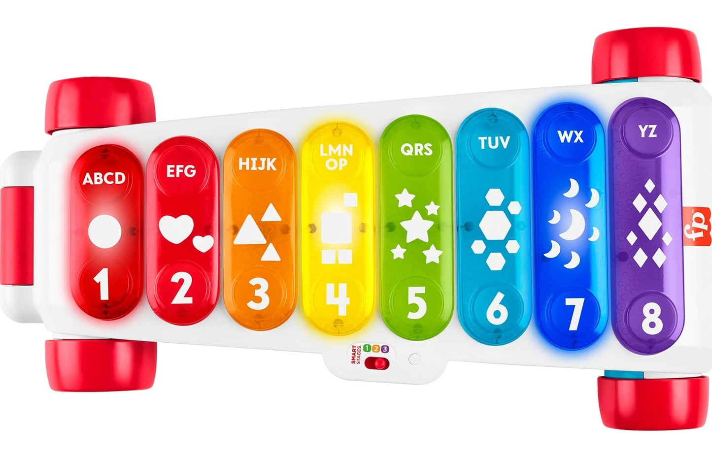 Fisher-Price Giant Light-Up Xylophone: Pull-Along Baby Toy for Learning & Play (9–36 Months)