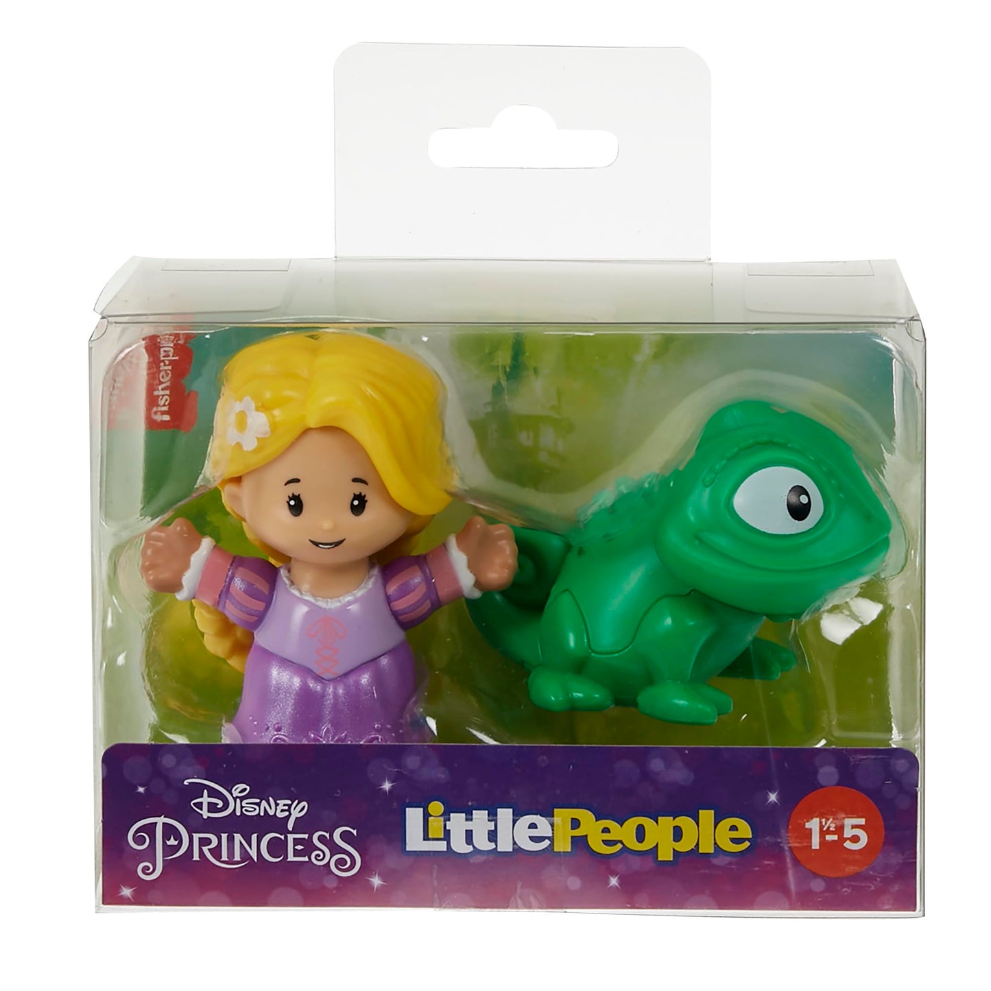 Fisher-Price Little People: Princess Rapunzel & Pascal Figures
