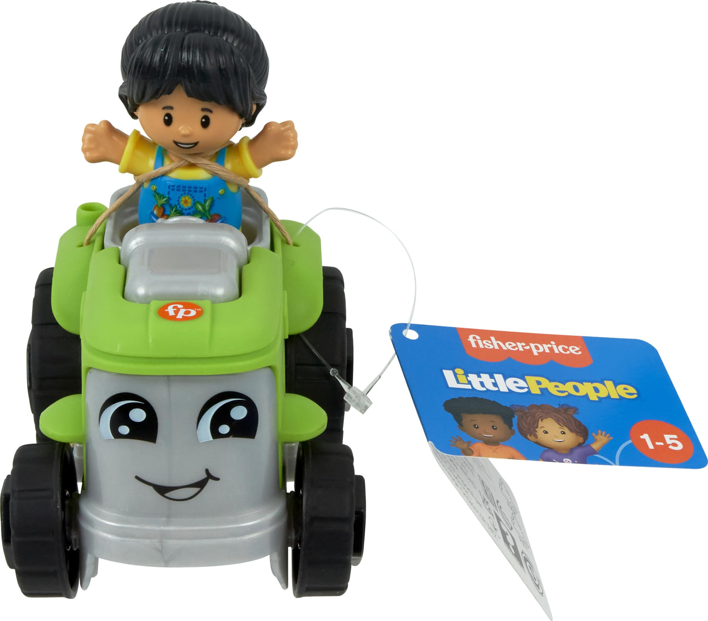 Fisher-Price Little People Tractor and Farmer Figure | Toddler Pretend Play